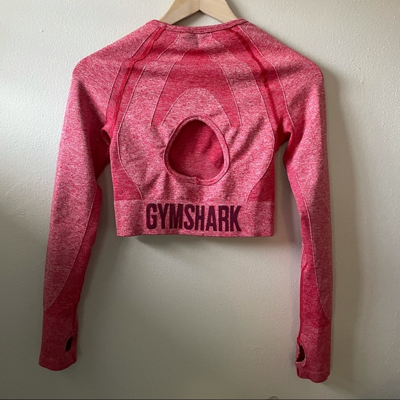 🌼 SOLD Gymshark Flex Crop Long Sleeve - Picture 6 of 8